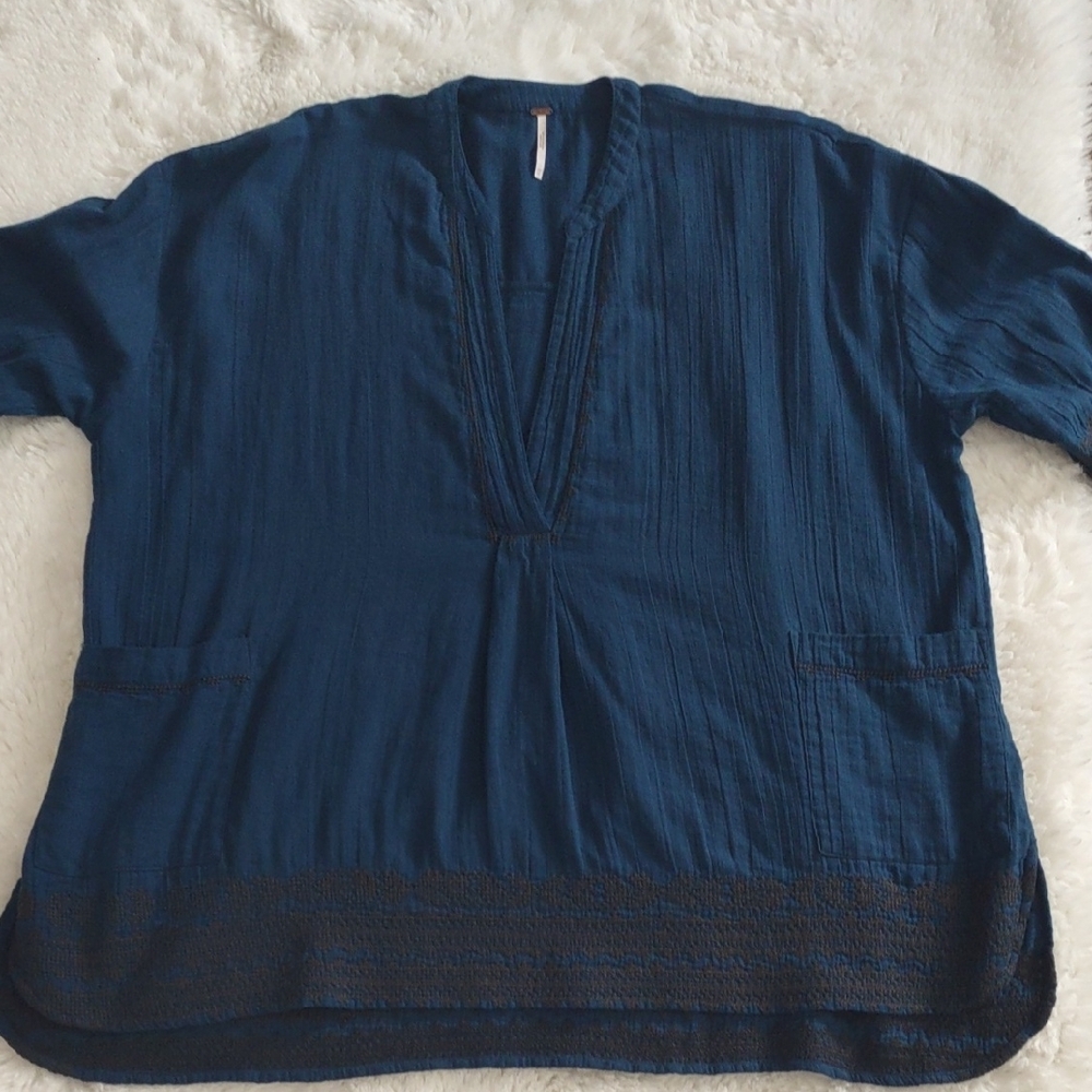 Free People Easy Sunday Top, Size XS - Picture 10 of 17